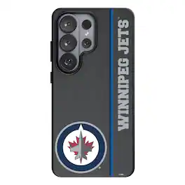 Keyscaper - NHL - Winnipeg Jets Galaxy Magnetic Bump Case - S24 Ultra - Black