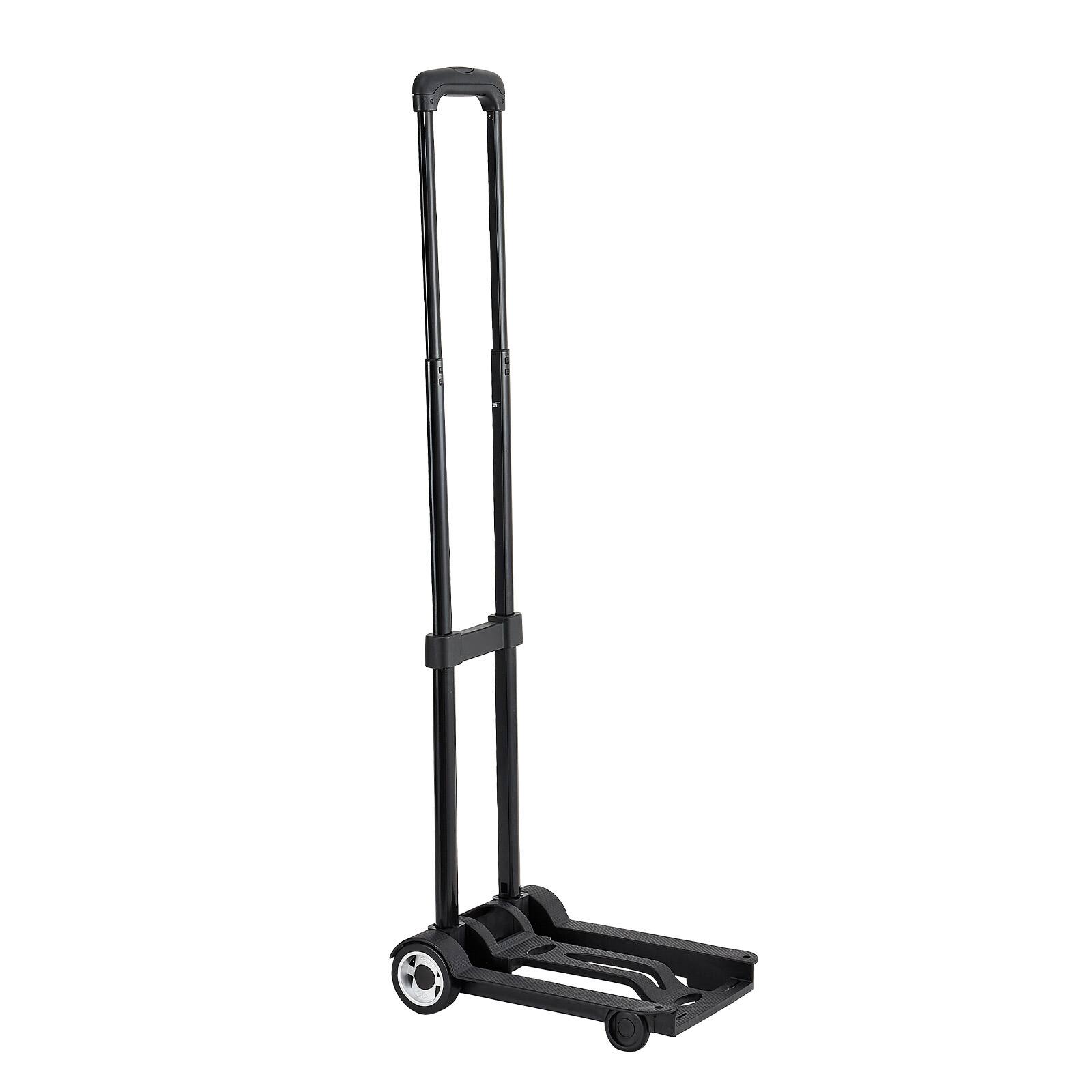 Alt View 2. LOVMOR - 110-Lb Folding Hand Truck Platform Cart Dolly for Moving and Transport - Black.