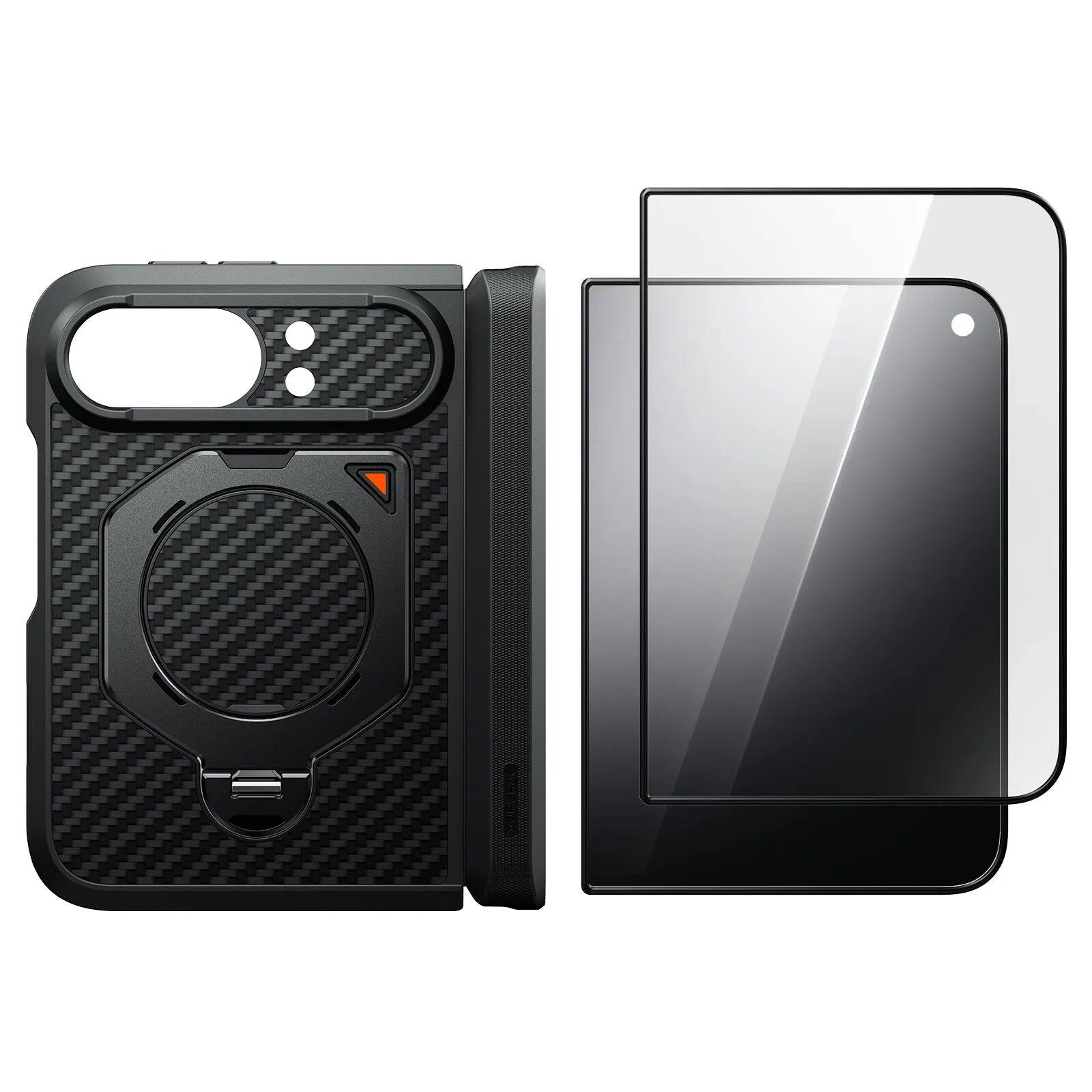 Alt View 2. SUPCASE - UB Aero MagSafe Case for iPhone Duo - Black.