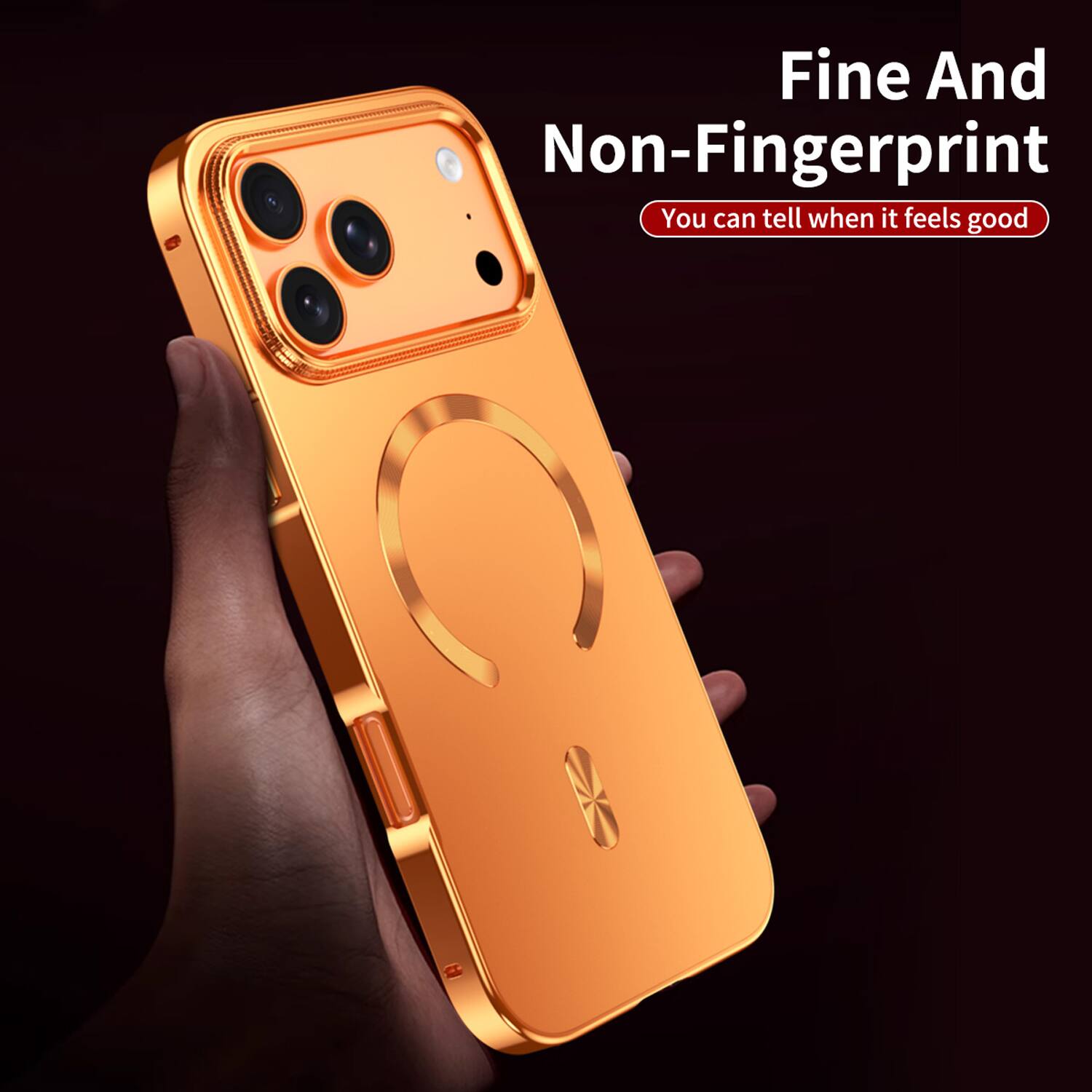 Fine And Non-Fingerprint  
You can tell when it feels good