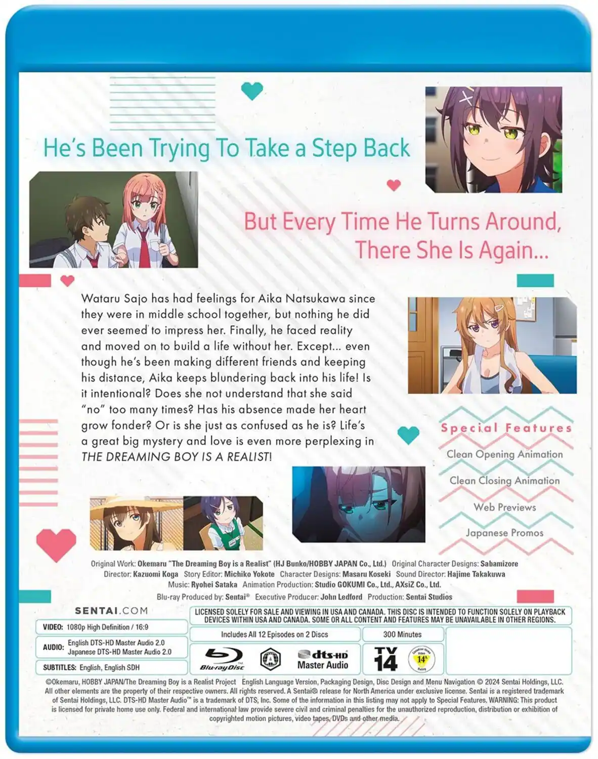 Alt View 1. The Dreaming Boy Is a Realist: Season 1   - BLU-RAY.