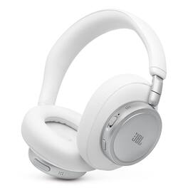 JBL - Live 780NC Over Ear Noise Cancelling Wireless Headphones - White