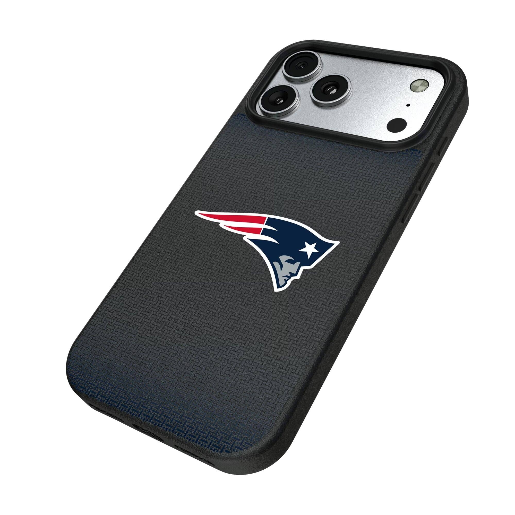 Alt View 1. Keyscaper - Linen Logo iPhone Magnetic Bump Case - 15 - Black.
