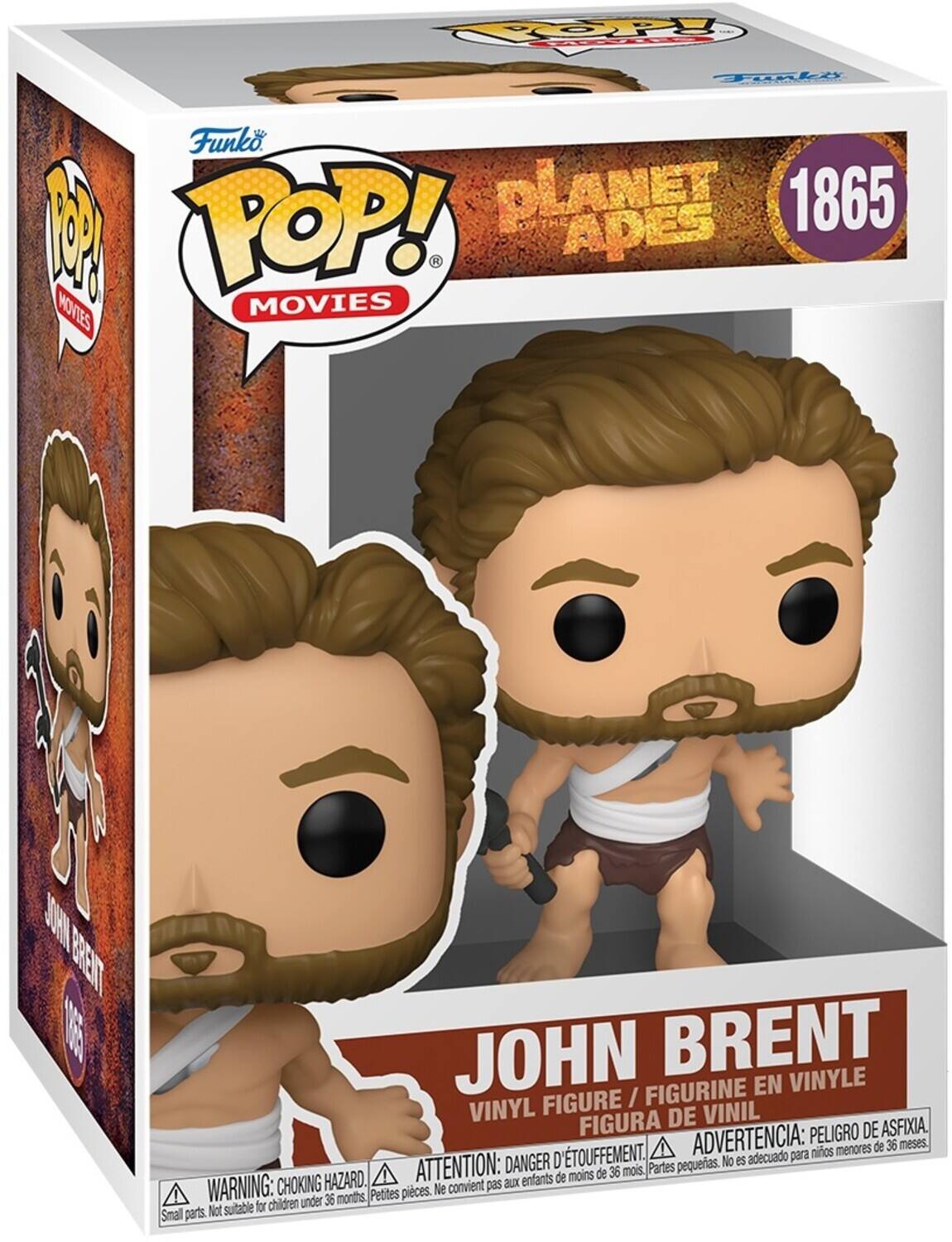 Funko Pop! Movies 1865 - John Brent Vinyl Figure / Figurine En Vinyle / Figura De Vinil

Warning: Choking Hazard. Small parts. Not suitable for children under 36 months.
Danger d'étouffement. Petites pièces. Pas aux enfants de moins de 36 mois.
Advertencia: Peligro de asfixia. Partes pequeñas. No es adecuado para niños menores de 36 meses.
