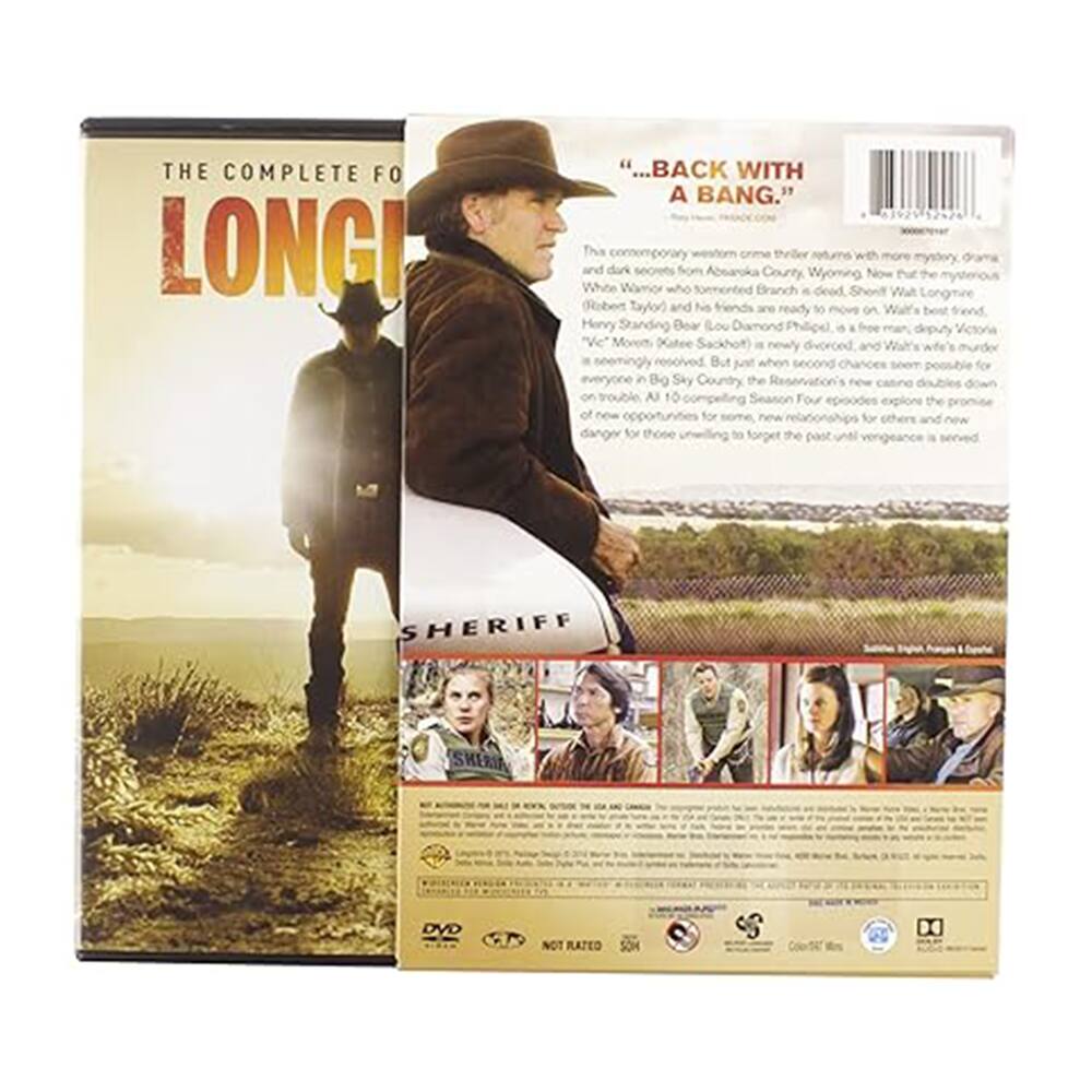 Left. Longmire: The Complete Fourth Season [DVD].
