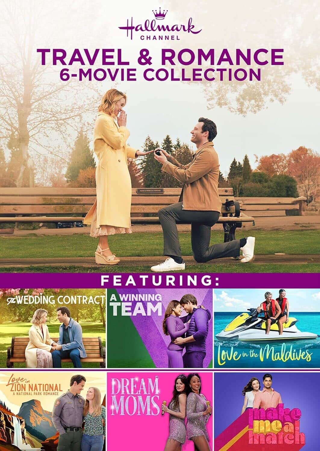 Hallmark Travel & Romance 6-Movie Collection  - DVD