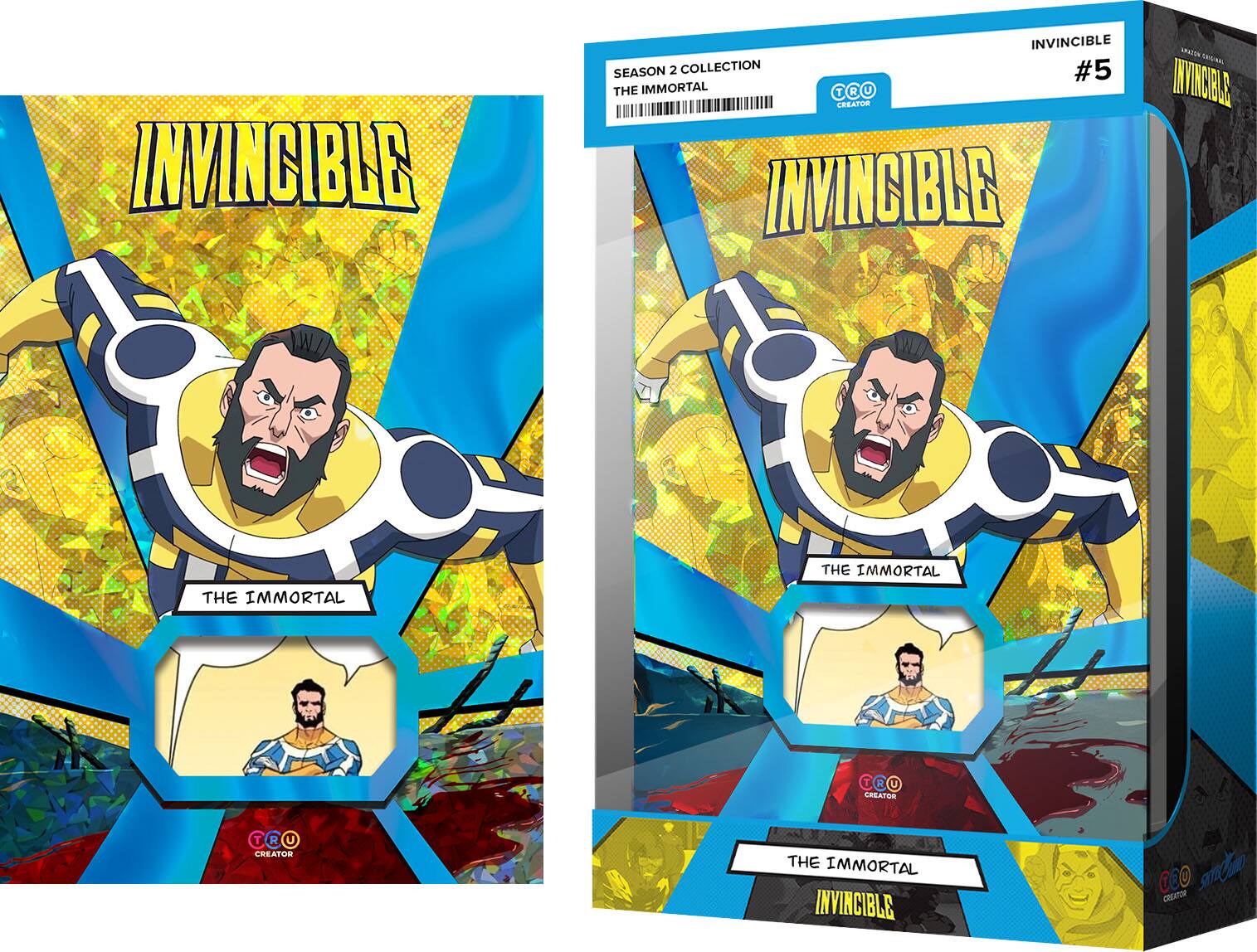 INVINCIBLE  
INVINCIBLE SEASON 2 COLLECTION #5 THE IMMORTAL  
T R U CREATOR  
INVINCIBLE  
THE IMMORTAL  
THE IMMORTAL  
T R U CREATOR  
THE IMMORTAL INVINCIBLE  
COO SKTECOMO CREATOR