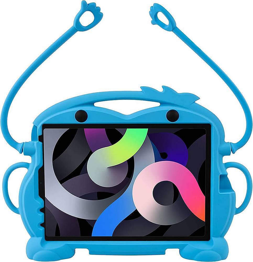 Alt View 11. SaharaCase - Monkey KidProof Case for Apple&#174; iPad&#174; Air 10.9" (4th Generation 2020 and 5th Generation 2022) - Blue.