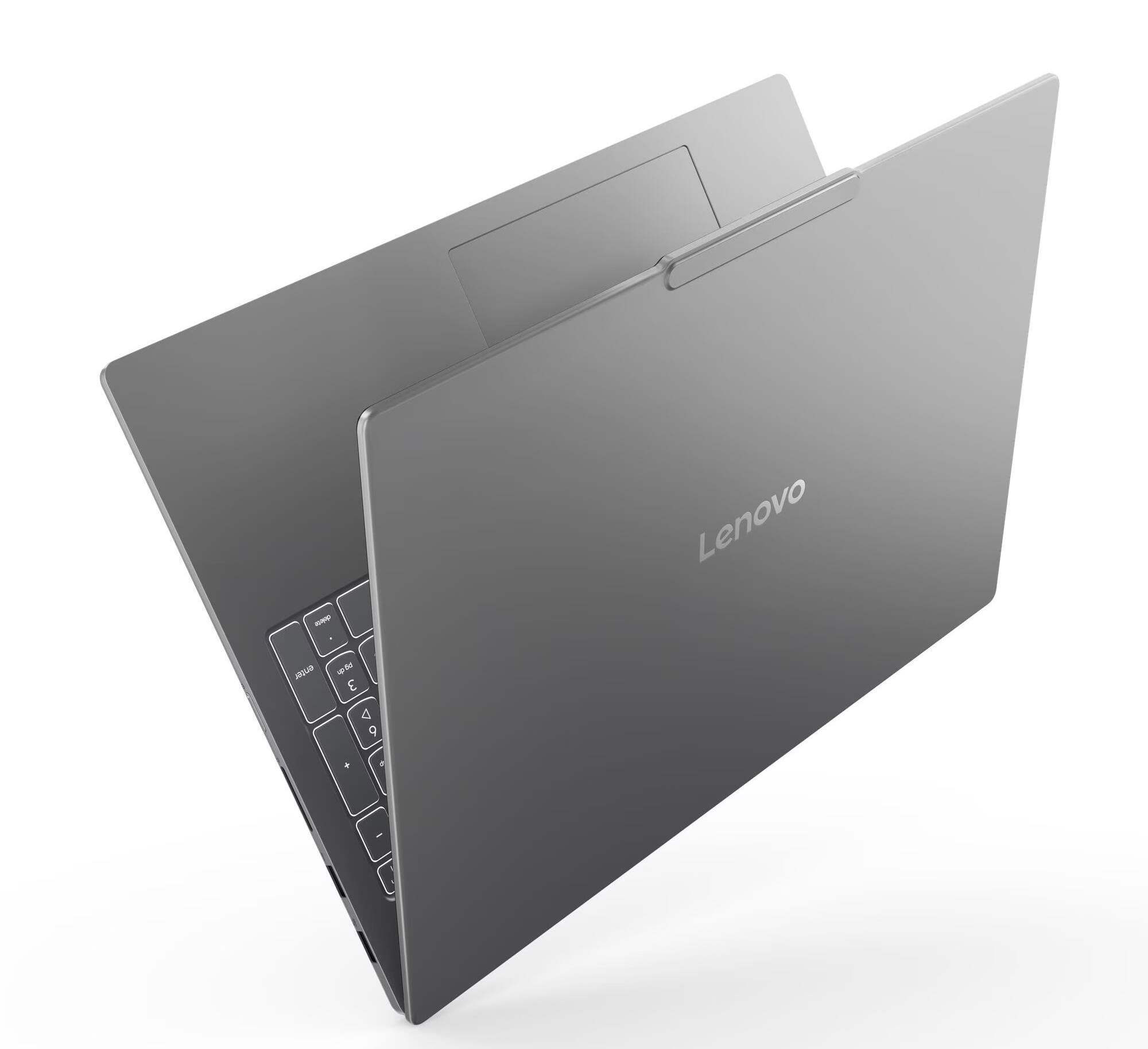 Alt View 3. Lenovo - IdeaPad Pro 5i 16" 2.8k OLED Touch Intel Core Ultra 9 285H 2.9 GHz up to 4.50 GHz 32GB 1TB SSD RTX 5050 Windows 11 Home - Gray.