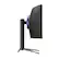 Angle. Mobile Pixels - 45" 1500R 165Hz DQHD OLED Curved Gaming Monitor - Black.