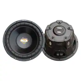 Lanzar - Maxp64 Maxp Series Small-enclosure 4-ohm Subwoofer (maxp64, 6.5 Inch, 600 Watts Max) - Black