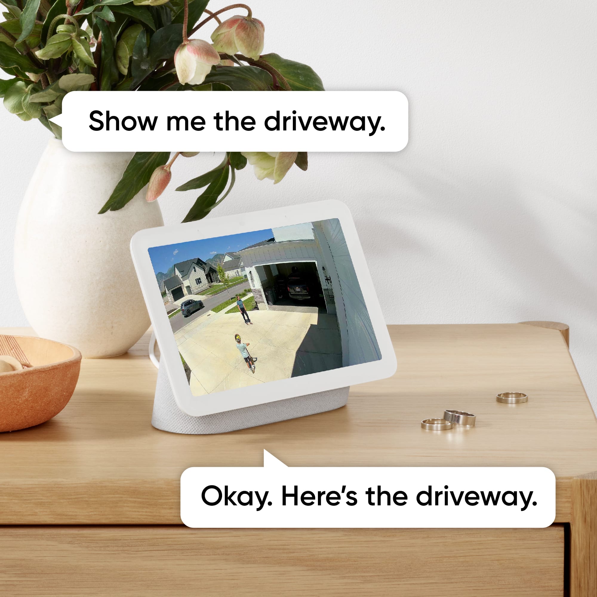 Alt View 15. Wyze - Battery Cam Pro 2k HDR Wireless Outdoor/Indoor WiFi Security Camera with Motion Detection and Two-Way Audio - White.