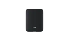 Front. WiiM - Sound Lite Smart Speaker - Black.