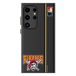 Keyscaper - MLB - Pittsburgh Pirates Galaxy Magnetic Bump Case - S25 - Black