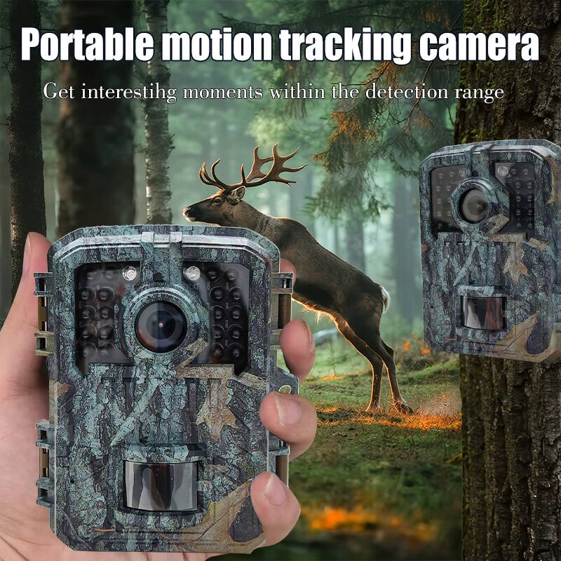Portable motion tracking camera  
Get interesting moments within the detection range