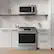 Alt View 6. Bosch - 500 Series 30 in. Wide 5.8 Cu. Ft. Slide-In Electric Induction Range with Convection, Steam cleaning and 4 Elements - Stainless Steel.