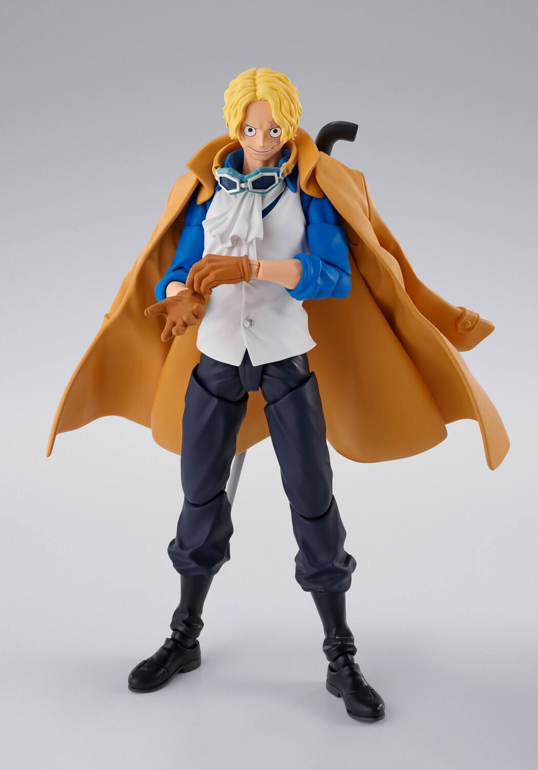 Alt View 1. Bandai - Tamashii Nations - One Piece - S.H.Figuarts - Sabo -Revolutionary Army Chief of Staff- Action Figure - Collectibles - Multicolor.