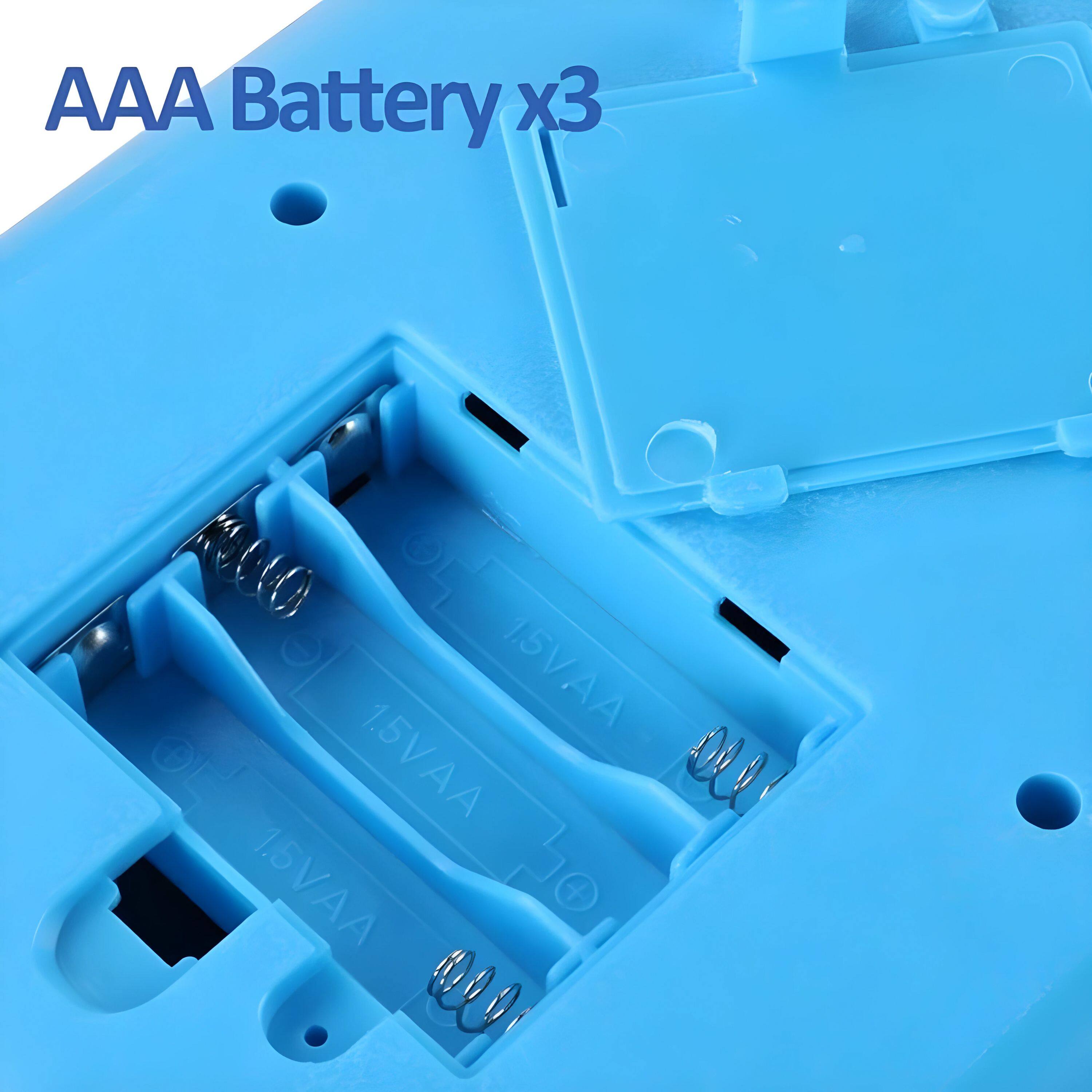 AAA Battery x3  
1.5VAA  
1.5VAA  
1.5VAA
