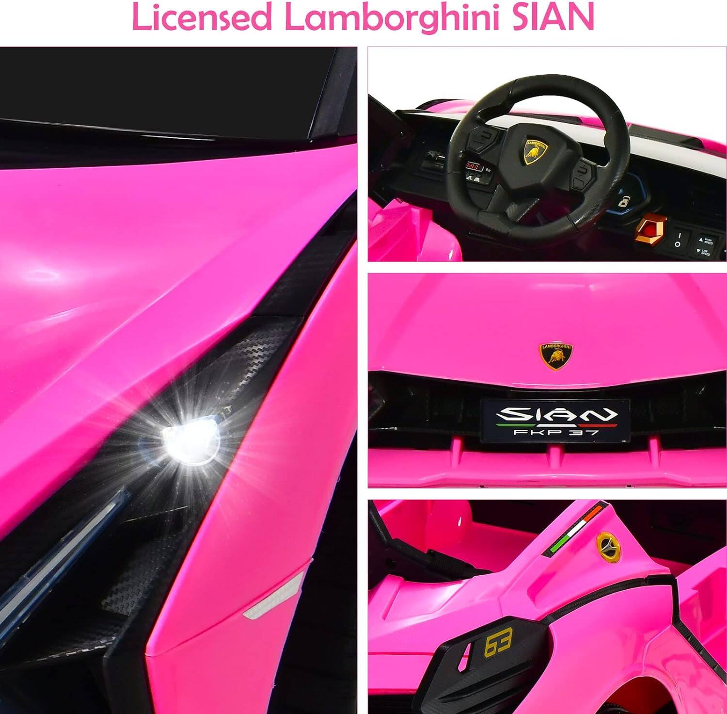 Licensed Lamborghini SIAN  
SIAN FKP 37  
63