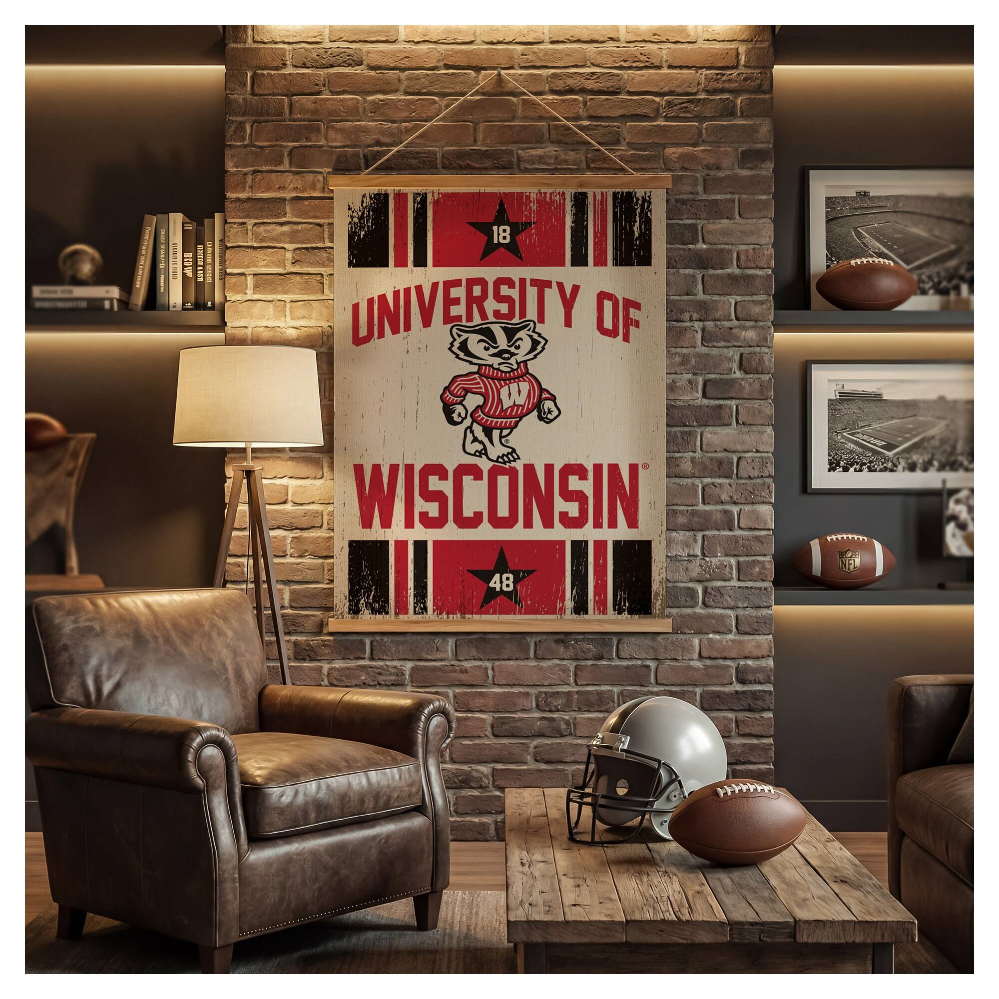 Evergreen Enterprises Wisconsin Badgers 36