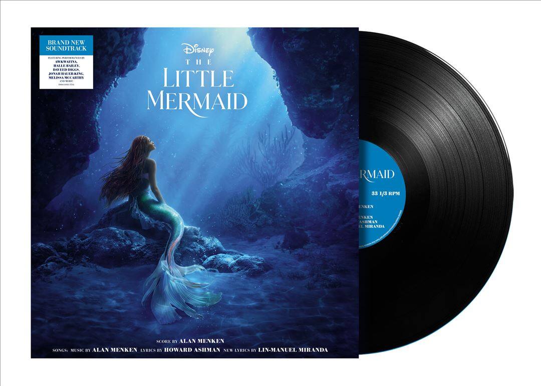 Front. The Little Mermaid [2023] [Original Motion Picture Soundtrack] [LP].