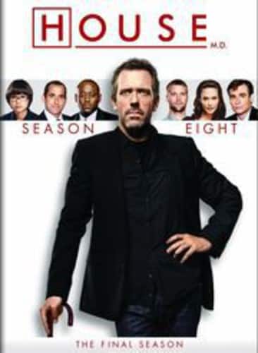 Front. House - House: Season Eight   - DVD.