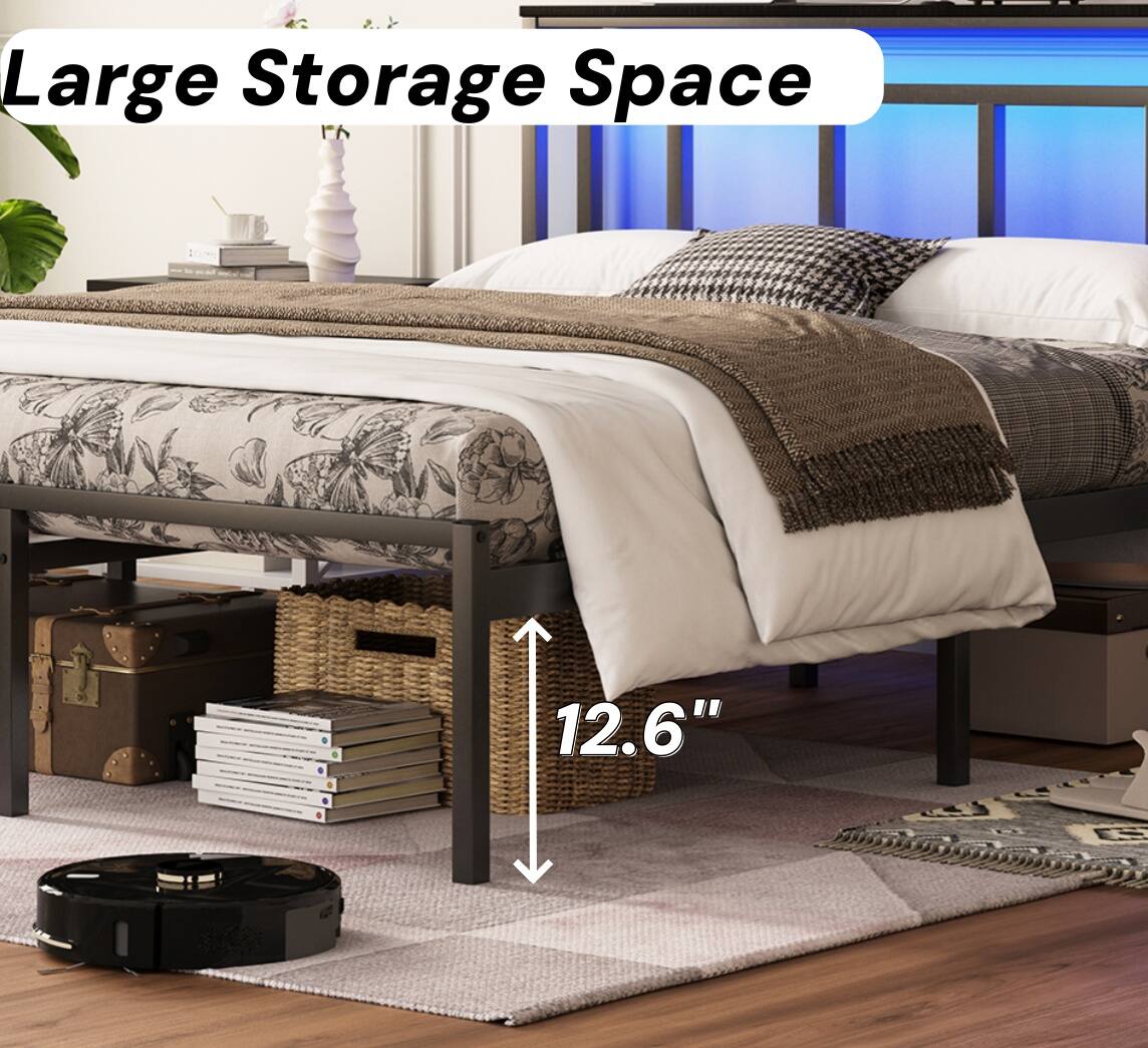 Large Storage Space  
12.6"