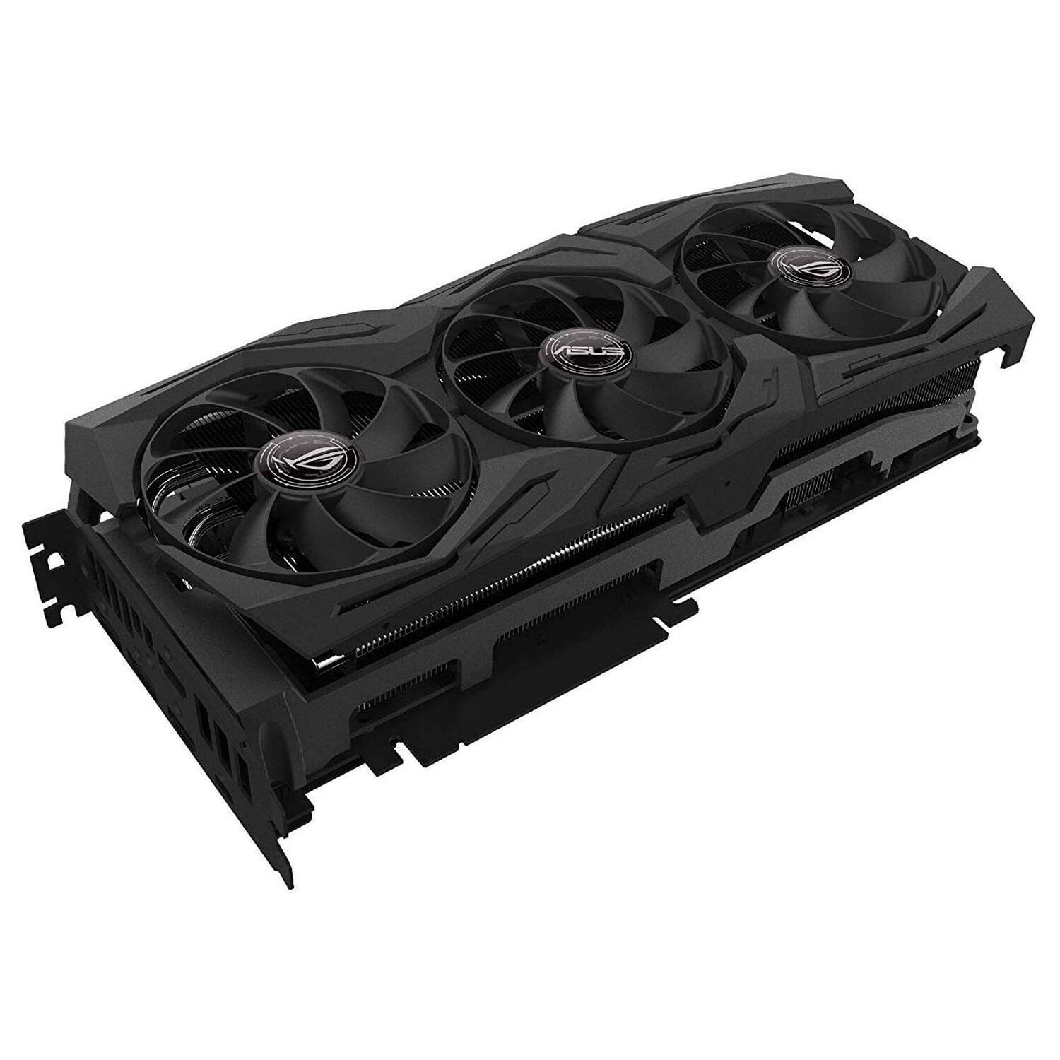 Left. ASUS - ASUS ROG Strix GeForce RTX 2080 Super Advance Ed 8GB GDDR6 - Graphics Card - Black.