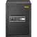 Alt View 5. VEVOR - Safe Box, 2.1 CU.FT Fingerprint Safe Box for Money with 2 Keys & Digital Keypad, Q235 Steel Safe Box for Storing Cash - Black.