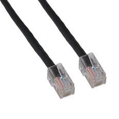 Front. Sanoxy - Sanoxy 15ft Cat5e 350 MHz UTP Ethernet Patch Cable, Black – RJ45 Assembled Network Cable - Black.