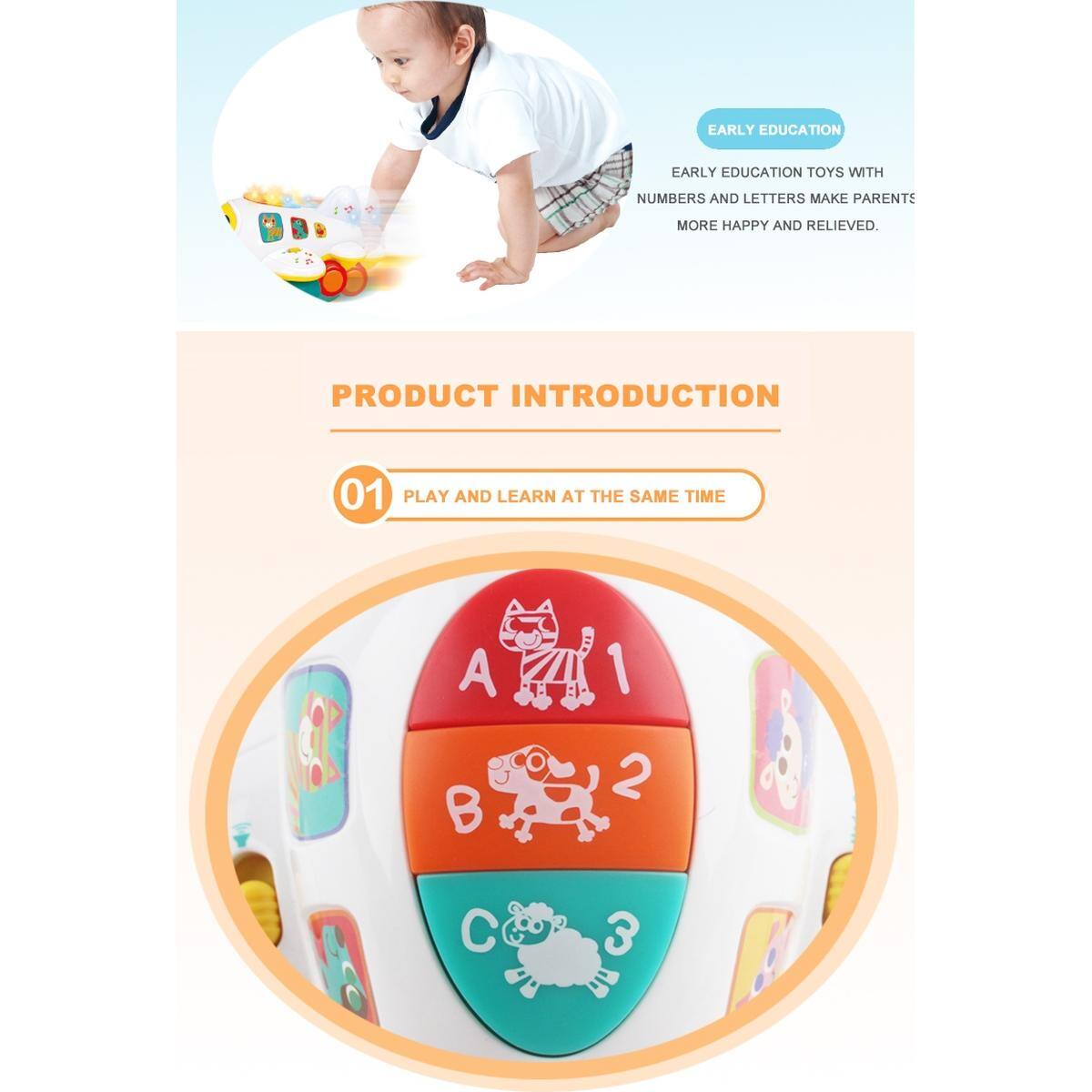 EARLY EDUCATION  
EARLY EDUCATION TOYS WITH NUMBERS AND LETTERS MAKE PARENTS MORE HAPPY AND RELIEVED.

PRODUCT INTRODUCTION

01 PLAY AND LEARN AT THE SAME TIME

A 1  
B 2  
C 3