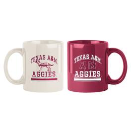 Logo Brands - Texas A&M Aggies Two-Pack 15oz. Color Mug Set - Multicolor
