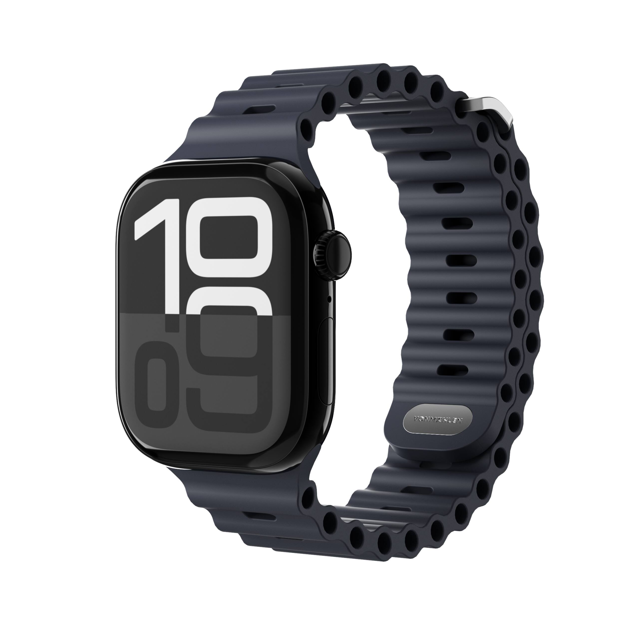 Vonmahlen - Wave Band 2 sporty silicone band for your Apple Watch - Navy