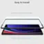 Easy to Install: Align the frame and attach the screen protector. 1. Place the alignment frame onto your tablet.