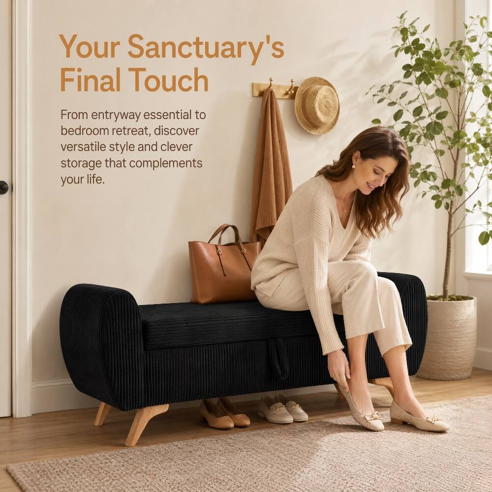 Your Sanctuary's Final Touch

From entryway essential to bedroom retreat, discover versatile style and clever storage that complements your life.