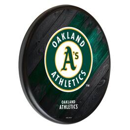 Holland Bar Stool Co. - Oakland Athletics 13" Team Wood Sign - Black