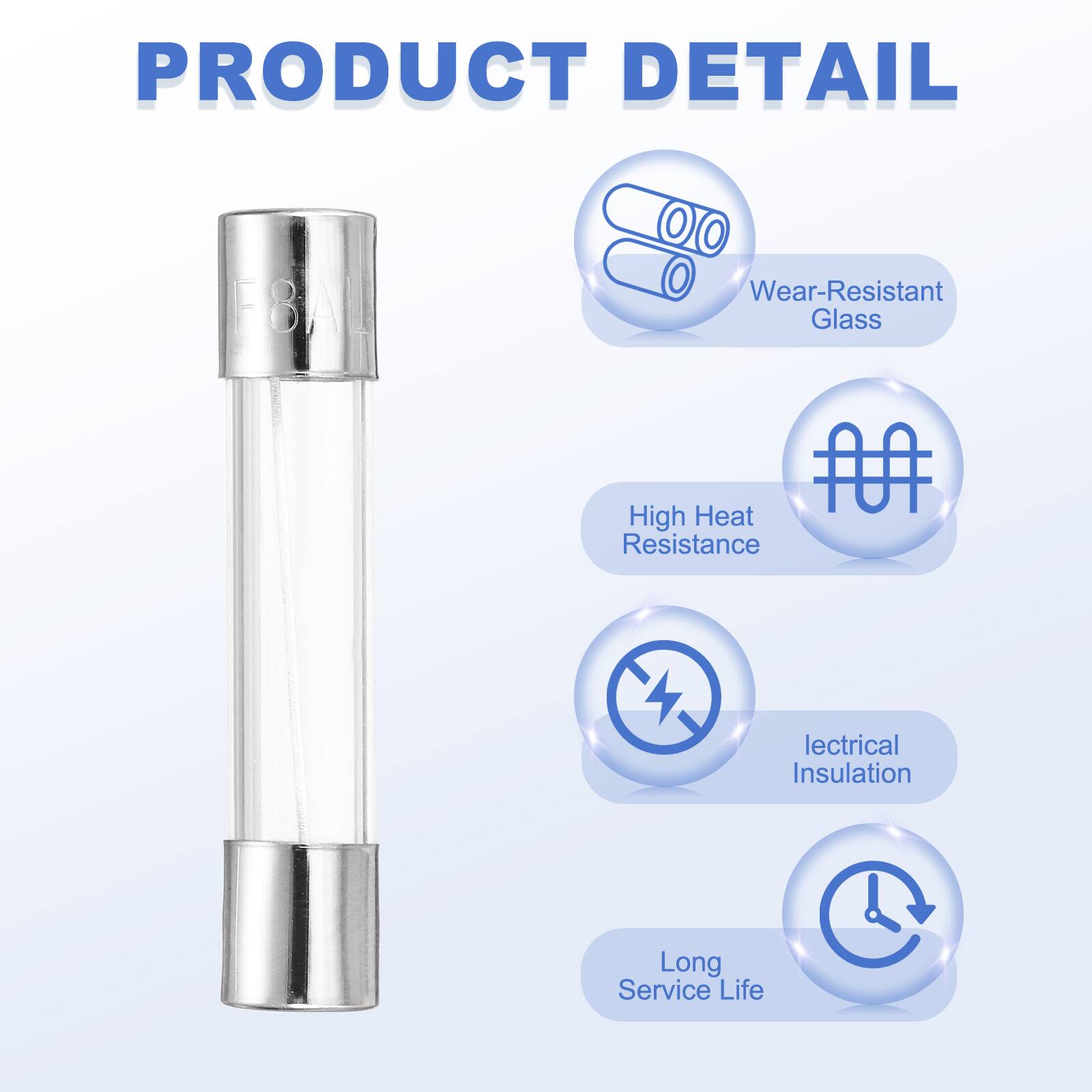 PRODUCT DETAIL

- Wear-Resistant Glass
- High Heat Resistance
- Electrical Insulation
- Long Service Life