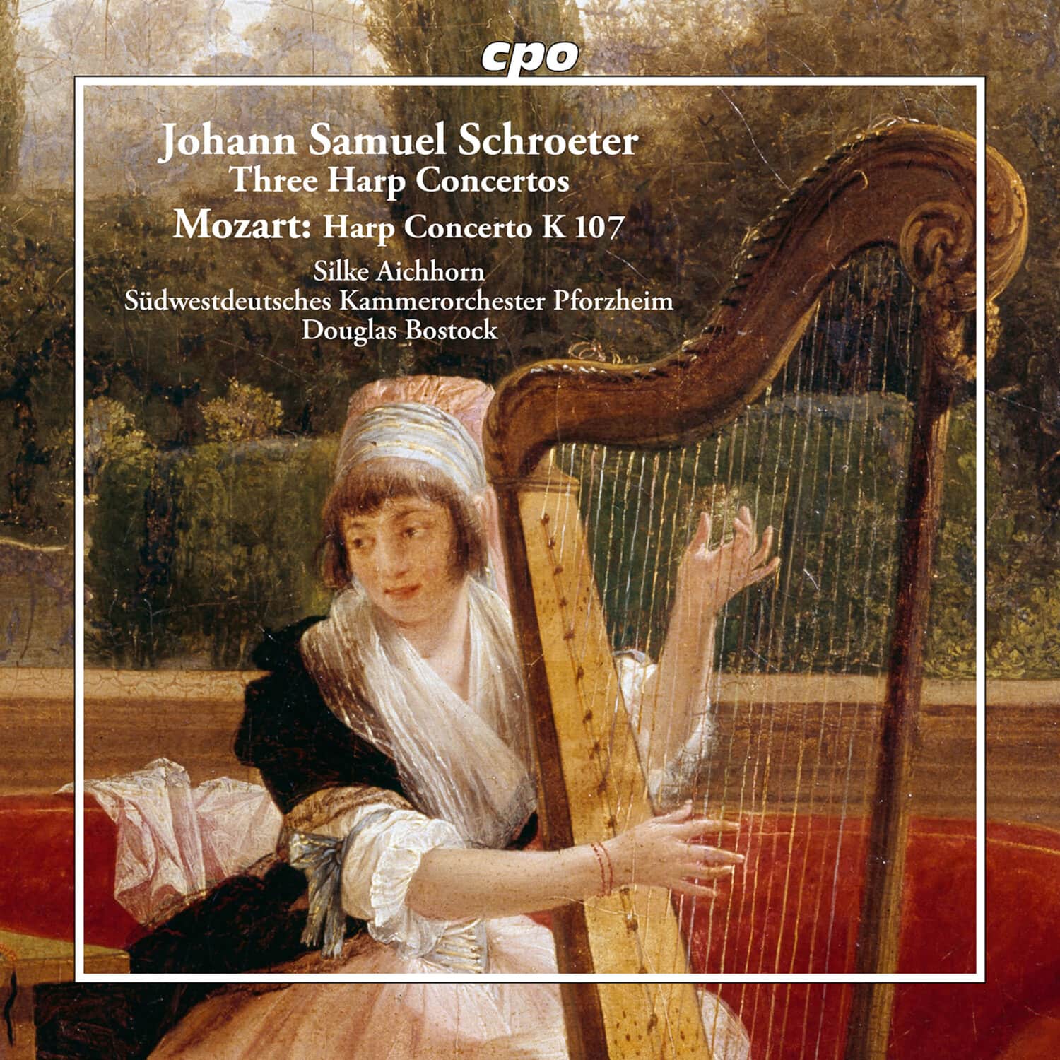 Silke Aichhorn - Johann Samuel Schroeter: Three Harp Concertos; Wolfgang Amadeus Mozart: Harp - COMPACT DISCS [CD] price history on PriceWatchPro