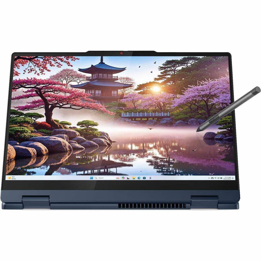 Alt View 4. Lenovo - Lenovo IdeaPad 5 14AKP10 83KT002QUS 14" Touchscreen Convertible Copilot+ PC 2 in 1 Notebook - WUXGA - 60 Hz - AMD Ryzen - Slate Blue.
