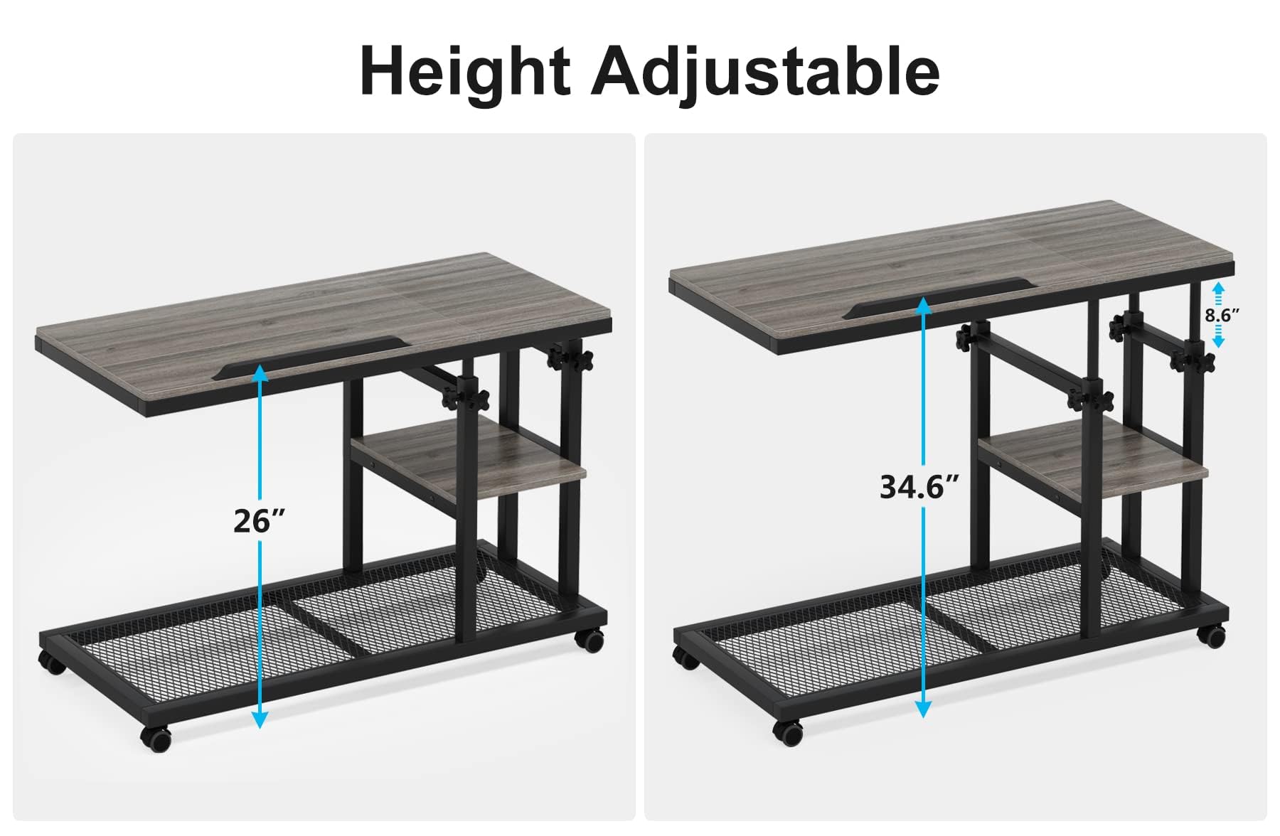 Height Adjustable

118 8.6"

26"

34.6"