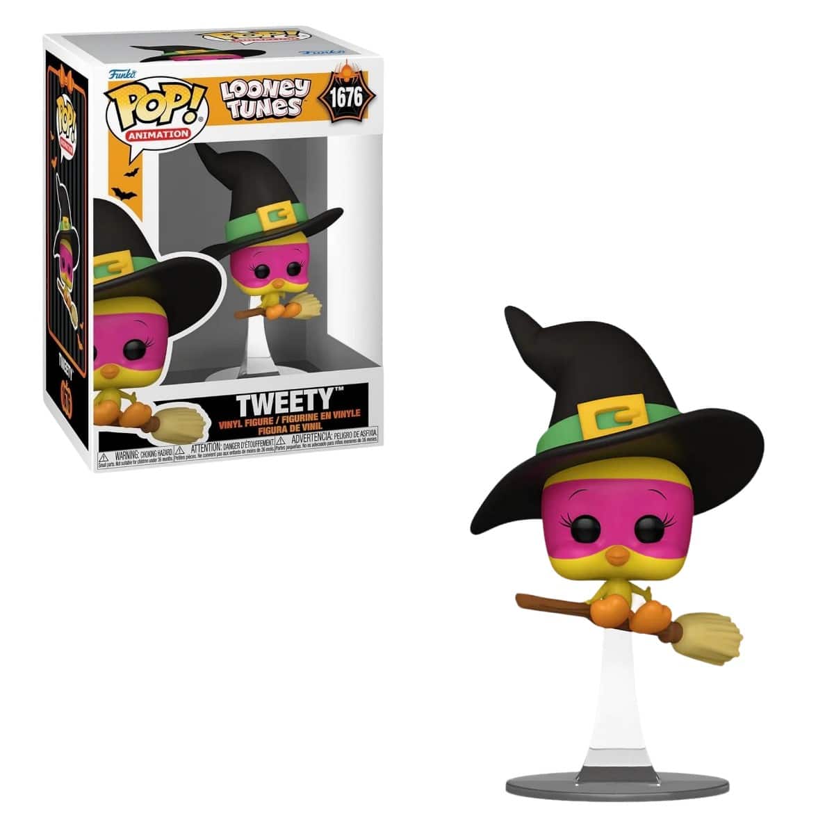Funko Pop! Looney Tunes Halloween Tweety (Witch) Multicolor