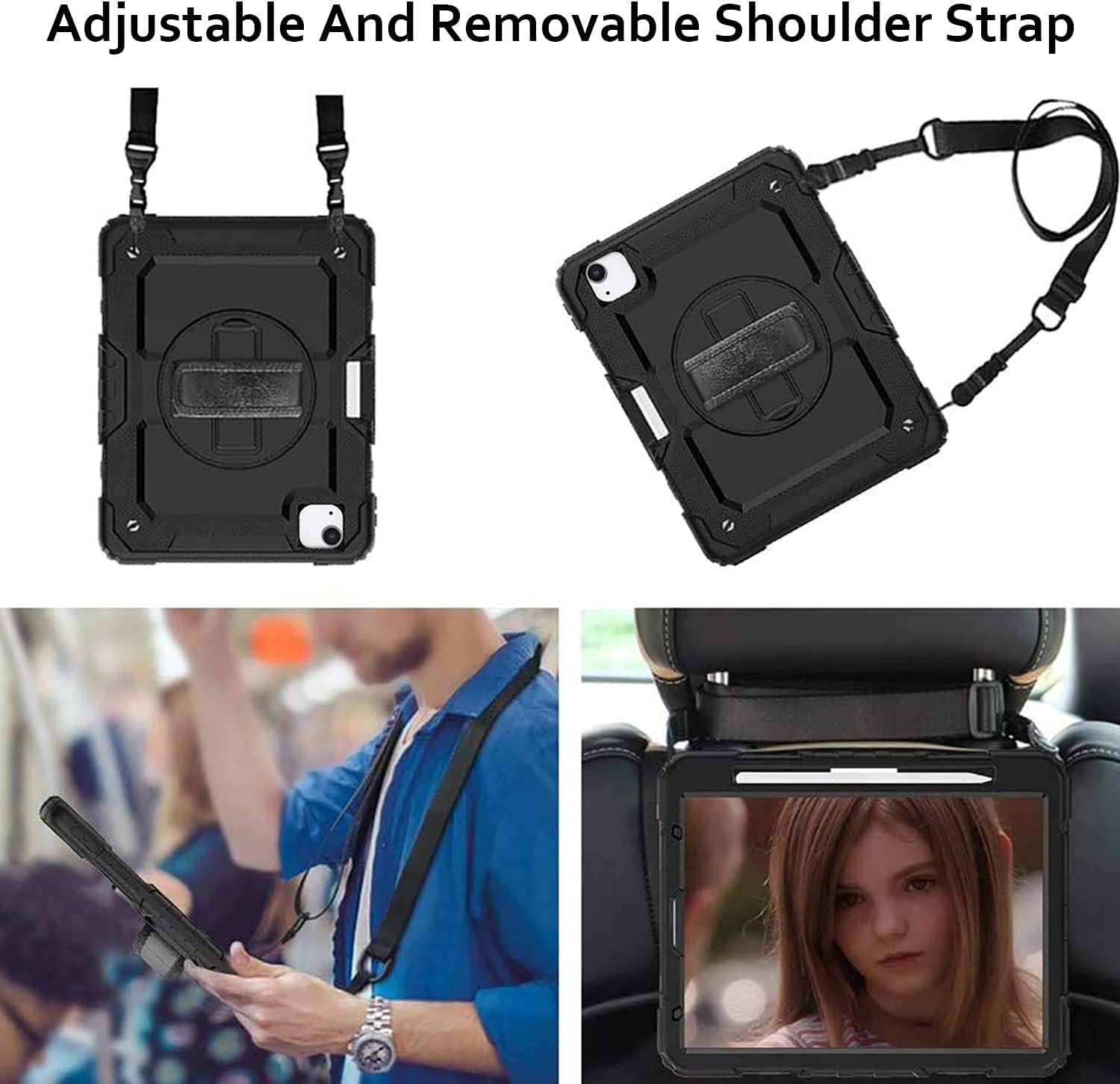 Adjustable And Removable Shoulder Strap
