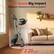 Small Space Big Impact
Magnetic Resistance Riding System
2.25 sq.ft.