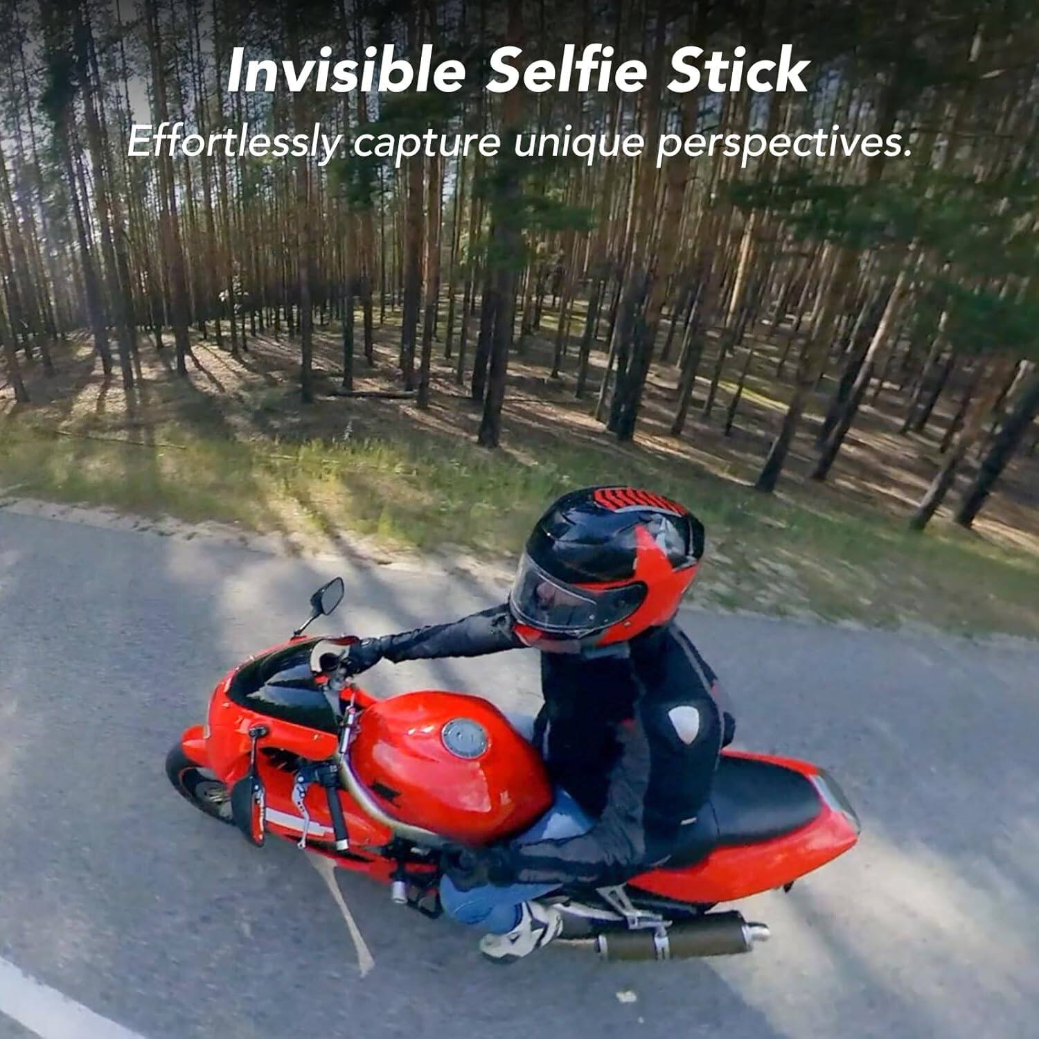 Invisible Selfie Stick  
Effortlessly capture unique perspectives.