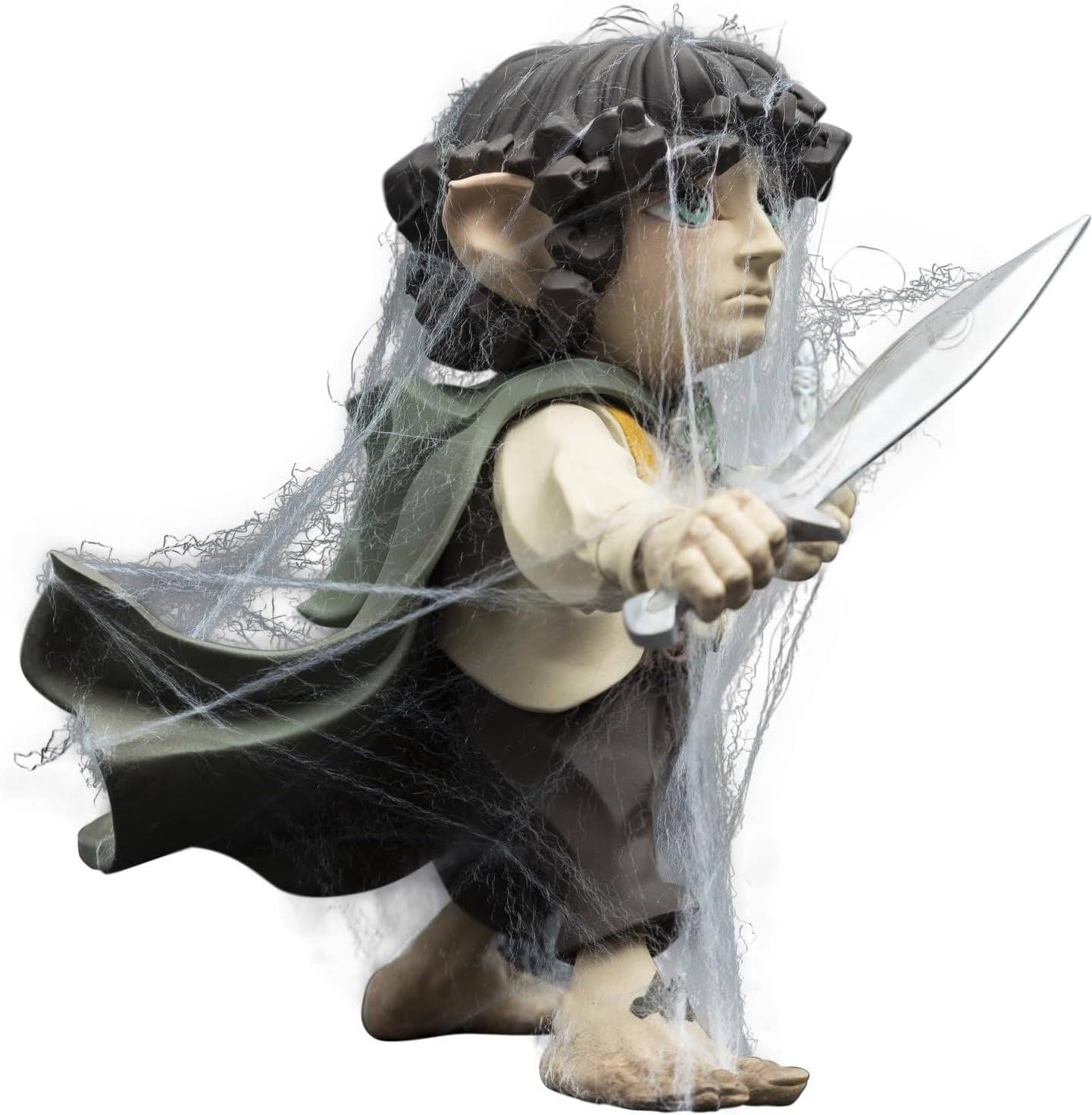 Alt View 2. Weta Workshop - Weta Workshop: Lord of the Rings - Frodo Baggins with Webs Mini Epics Figure #31.