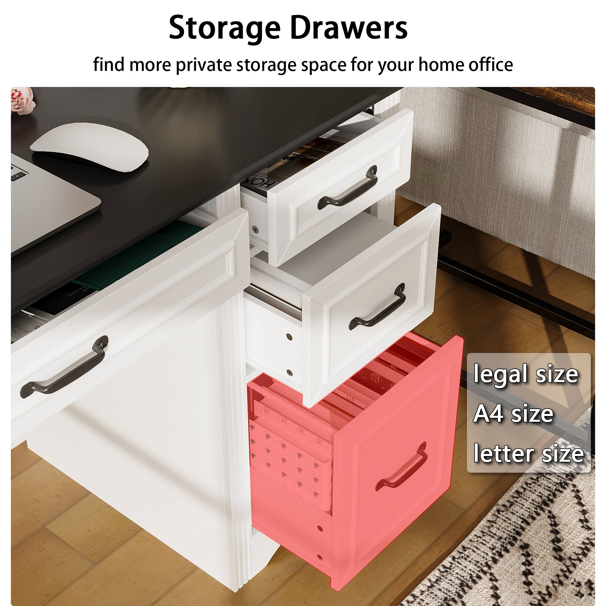 Storage Drawers
find more private storage space for your home office
legal size
A4 size
letter size