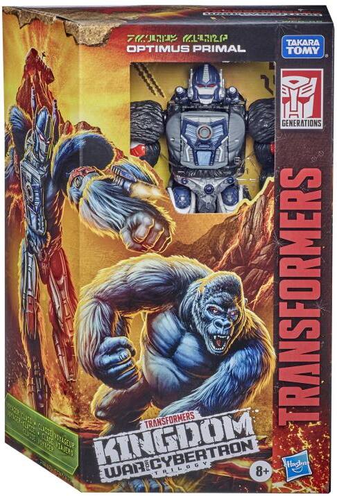 M.L.12 TAKARA OPTIMUS PRIMAL TOMY GENERATIONS CLASSE VOYAGER KINGDOM TRANSFORMERS TRANSFORMERS OYAGER WAR FOR CYBERTRON TRILOGY 8+ Hasbro