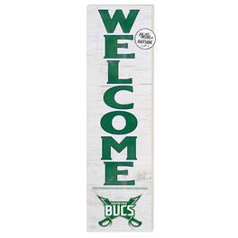 Jardine - Shelton State Buccaneers 10'' x 35'' Indoor/Outdoor Welcome Sign - White