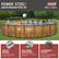 **POWER STEEL® ABOVE GROUND POOL SET**
Coleman® 24 FT. x 52 IN.
- **TRITECH™ MATERIAL**
- Ultra-durable, puncture-resistant, 3-layer liner
- **STEEL FRAME CONSTRUCTION**
- Superior corrosion-resistant steel frame
- **CLICKCONNECT SYSTEM™**
- Quick-click frame connectors prevent rust-causing metal-on-metal contact