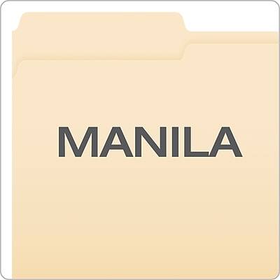 Alt View 5. Pendaflex - Reinforced Classification Folder, Legal Size, Manila, 50/Box  - Manila.